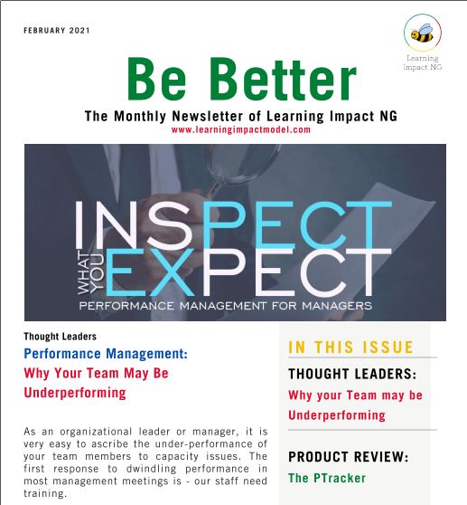 Be Better Newsletter - February 2021